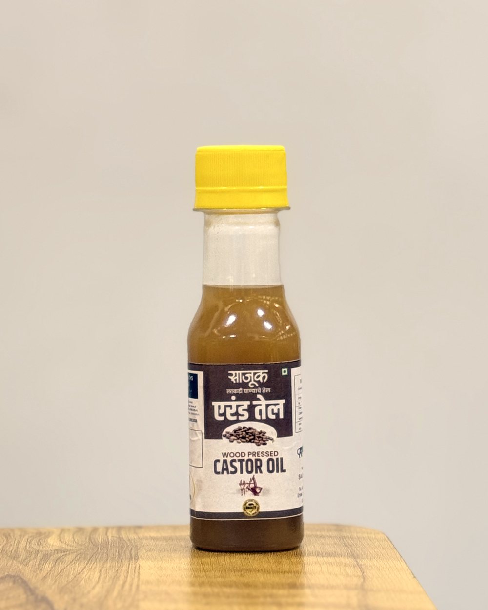 Sajook wood-pressed castor oil