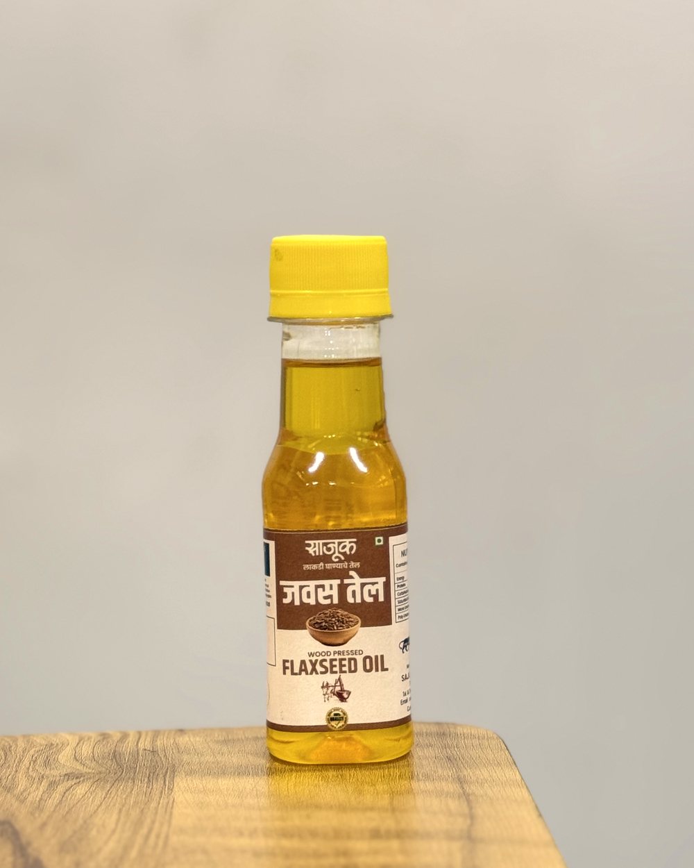 Sajook wood-pressed flaxseed oil