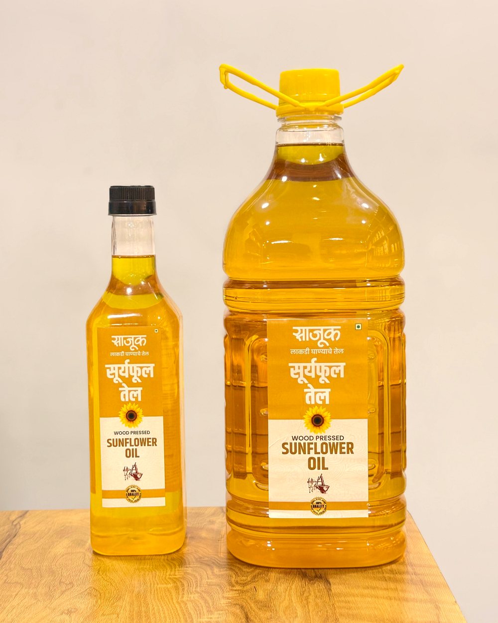 Sajook wood-pressed sunflower oil
